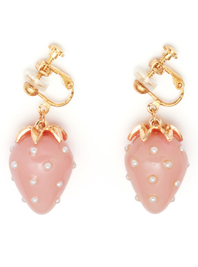 ストロベリーイヤリング