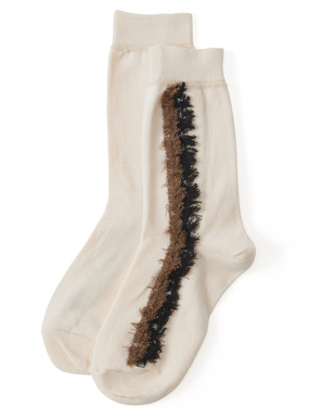 フリンジクルーソックス