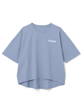 ロゴ刺繍ビッグTシャツ