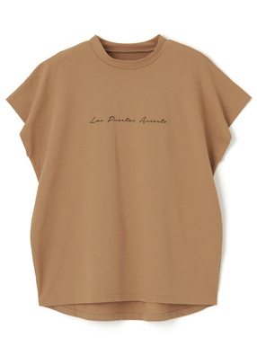 フレンチスリーブロゴTシャツ