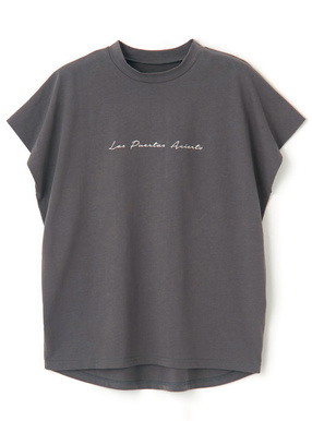 フレンチスリーブロゴTシャツ