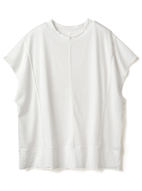 アウトシームバックスリットTシャツ