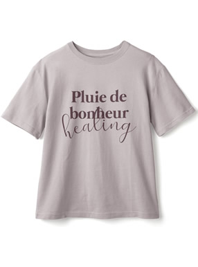 ロゴプリントTシャツ