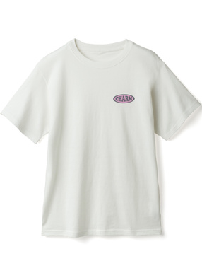 オーバルロゴプリントTシャツ