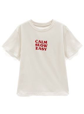ロゴプリントTシャツ