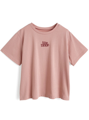 刺繍ロゴTシャツ