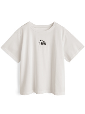 刺繍ロゴTシャツ