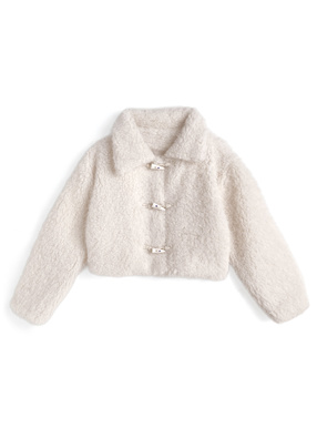 ショート丈ボアブルゾン