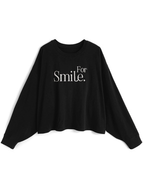 ロゴ刺繍Tシャツ