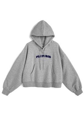 サガラ刺繍ロゴスウェットパーカー