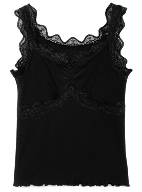 レースギャザータンクトップ