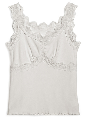 レースギャザータンクトップ