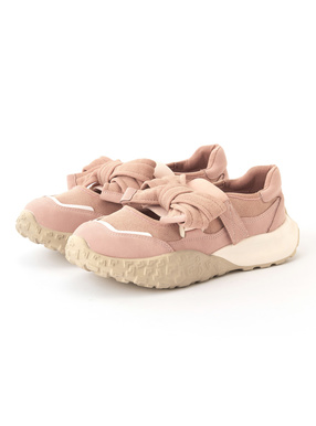 リボン付きベルトスニーカー