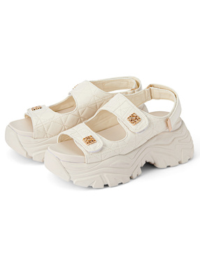 キルティングスポーツサンダル