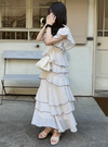 フリルティアードワンピース | すべての商品 | ADELLY ONLINE SHOP