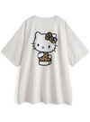 サンリオキャラクターズ レオパード柄ハローキティTシャツ