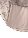 花柄刺繍チュールティアードスカート