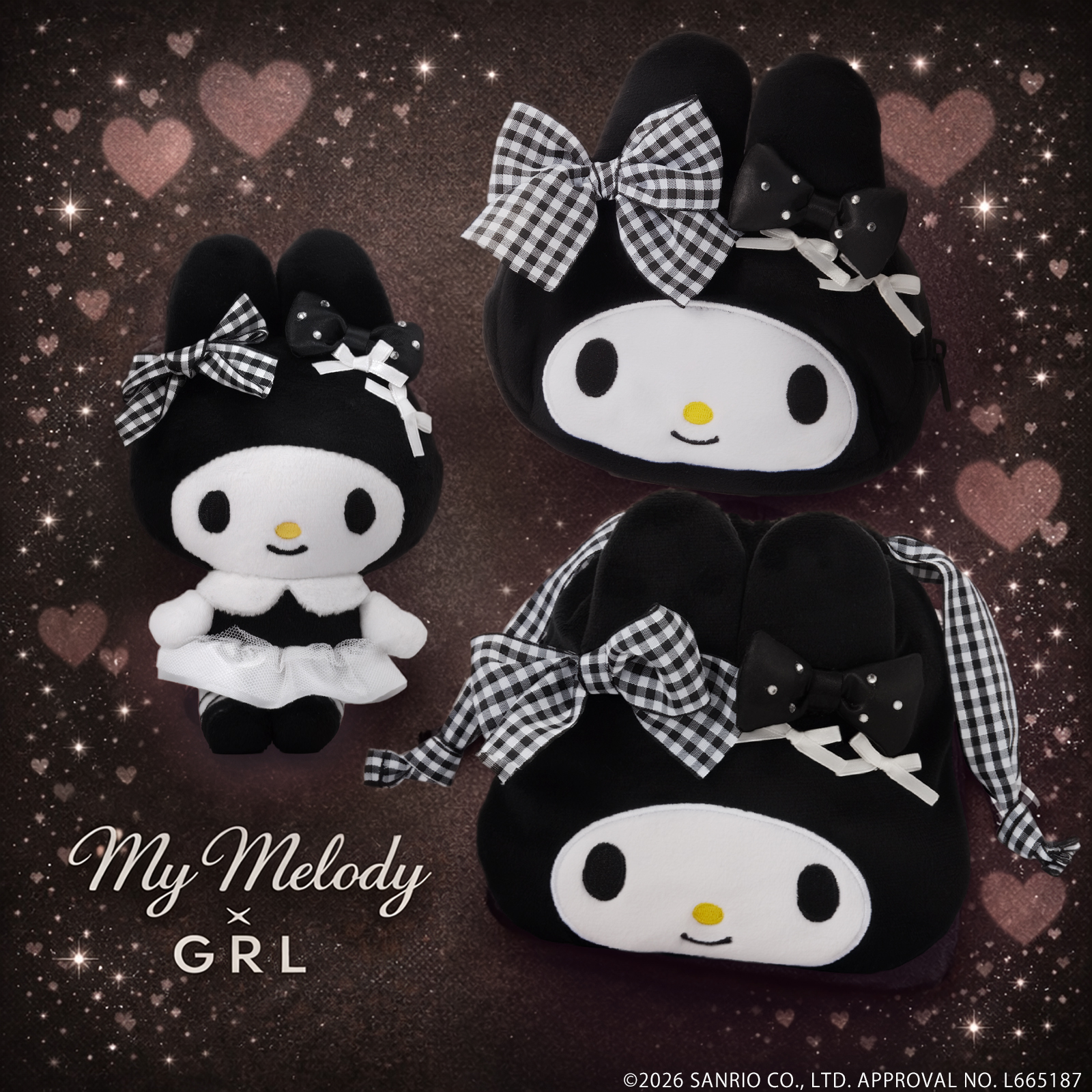 サンリオコラボアイテム発売中♪