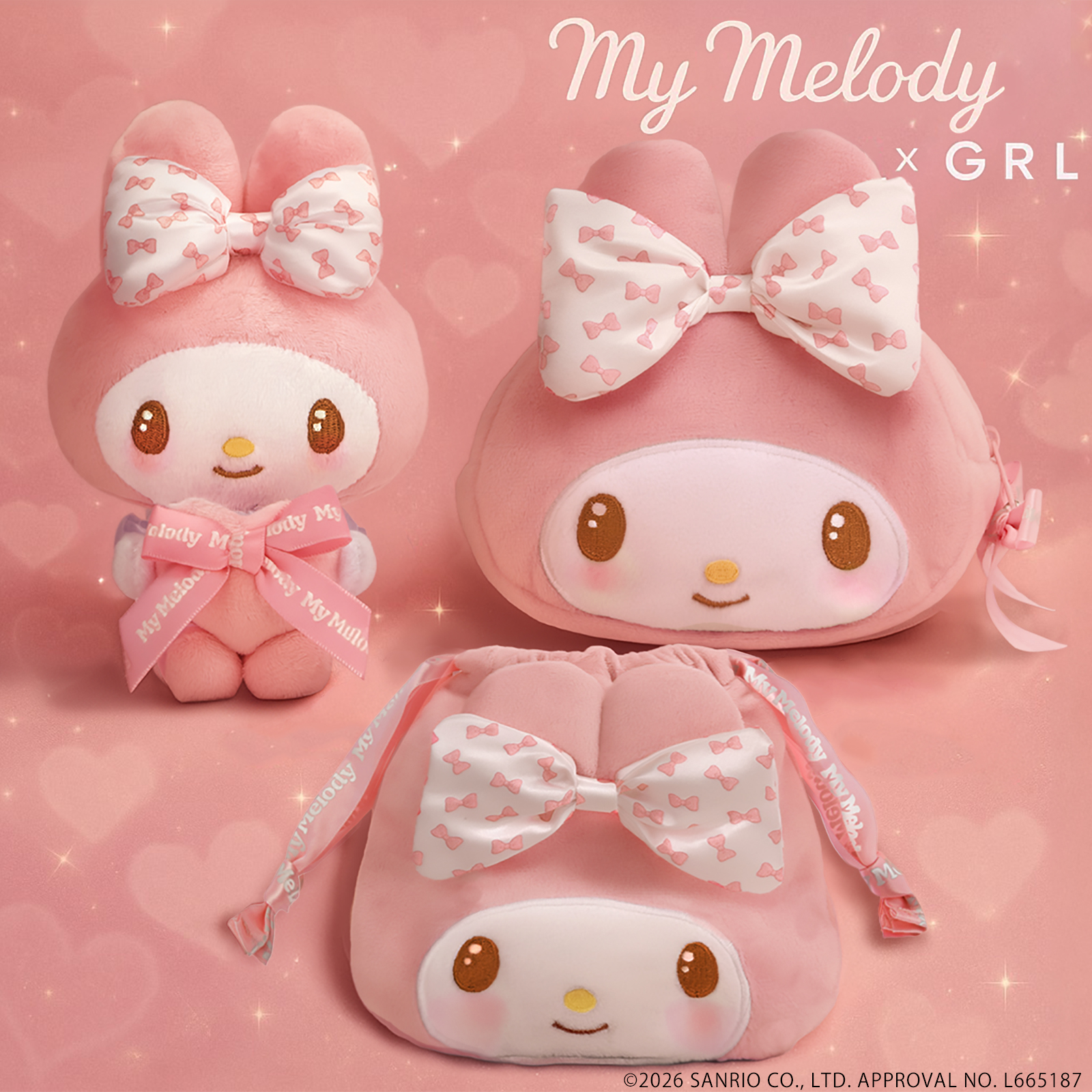 サンリオコラボアイテム発売中♪