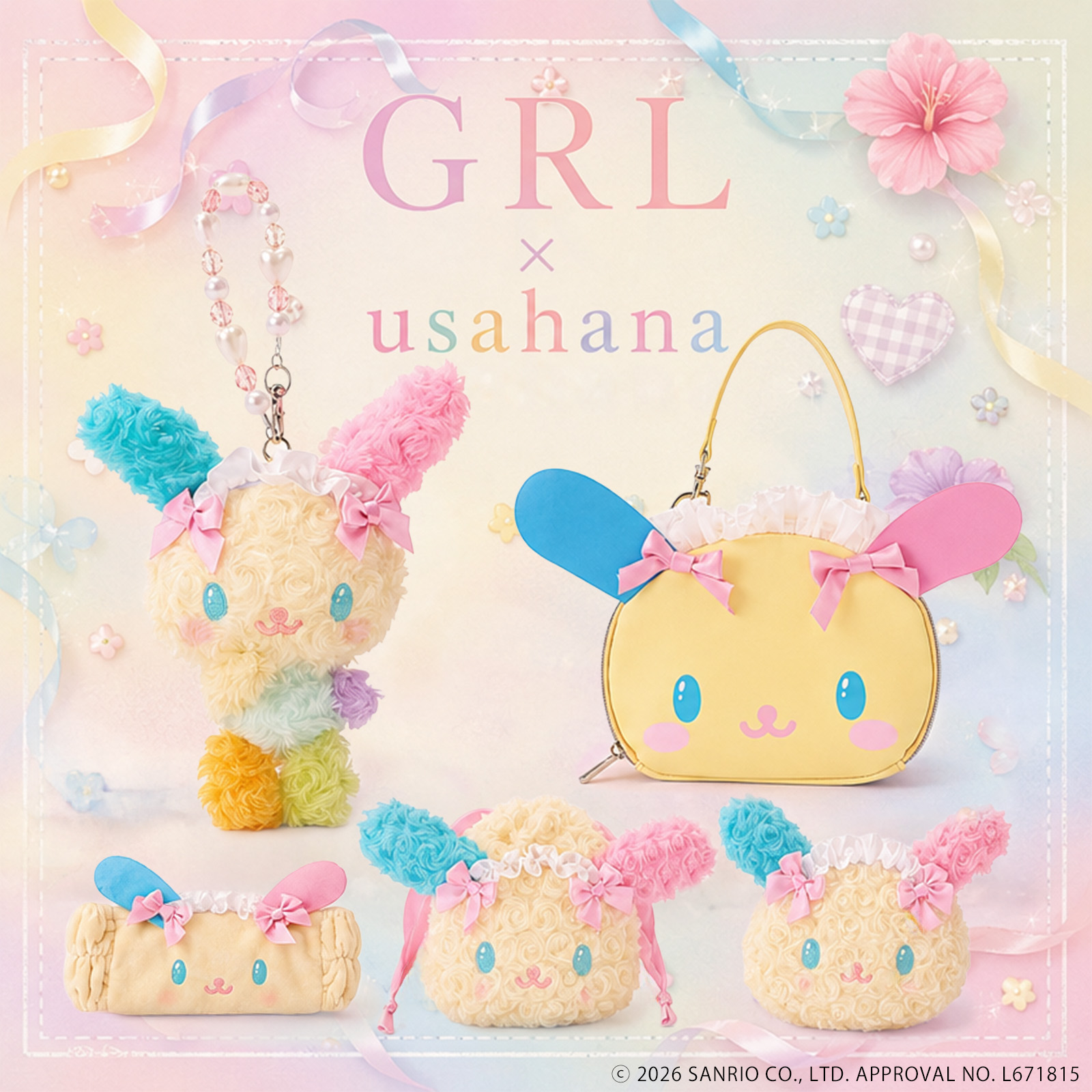 サンリオコラボアイテム発売中♪