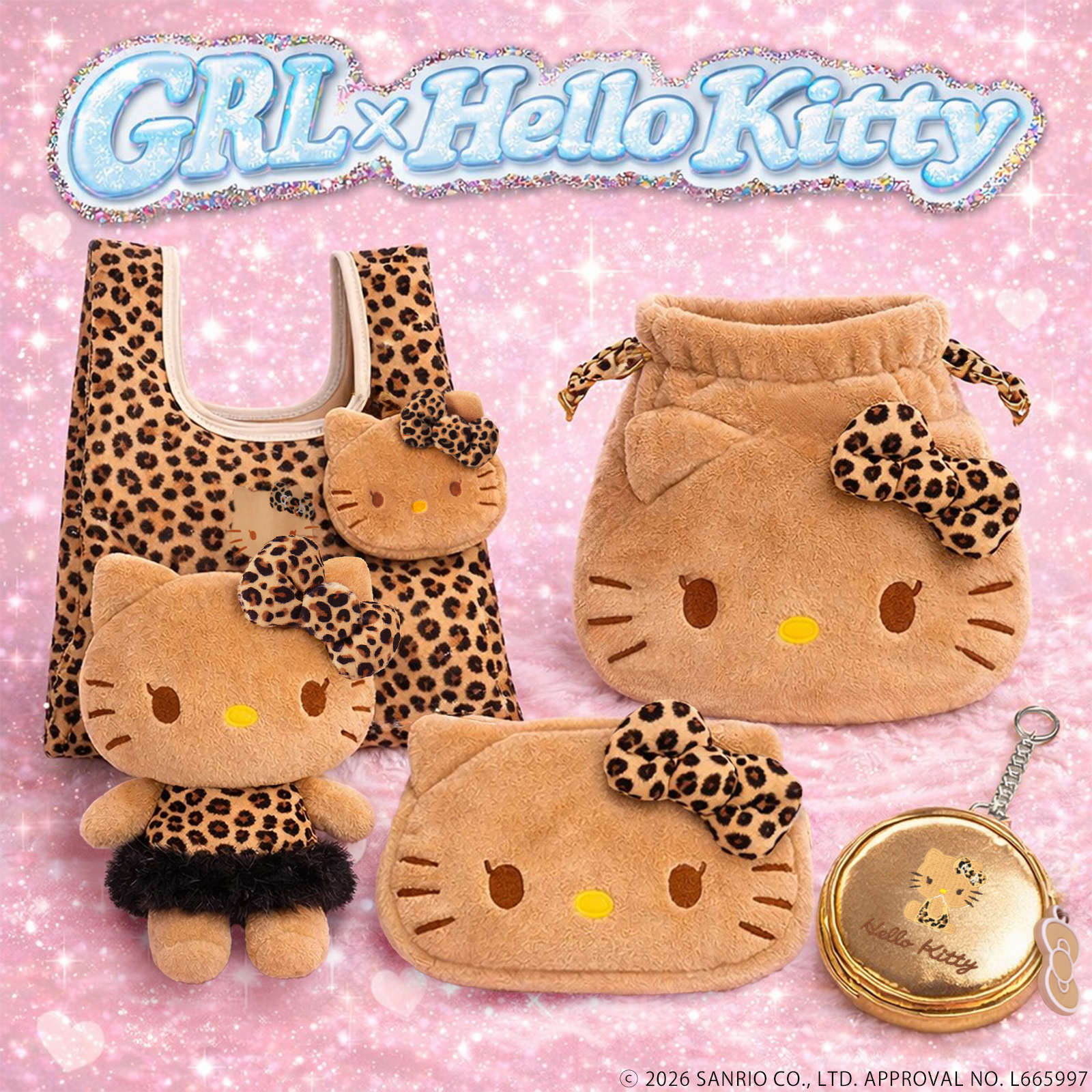 サンリオコラボアイテム発売中♪